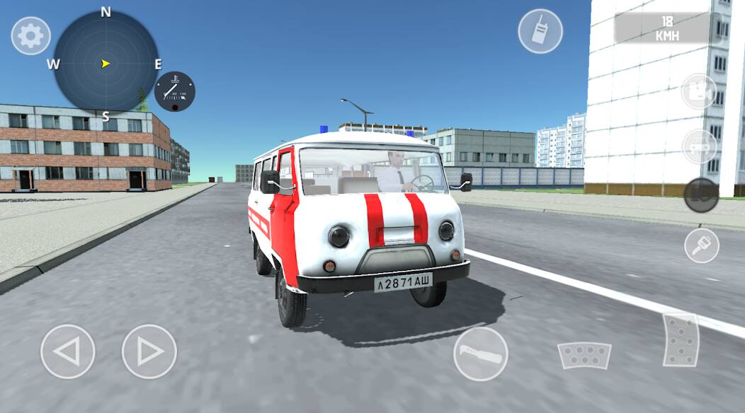 Скачать SovietCar: Simulator (Много монет) на Андроид