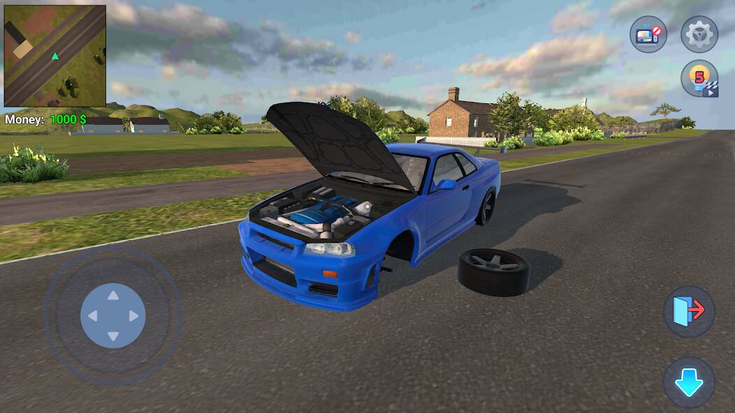 Скачать Mechanic 3D My Favorite Car (Разблокировано все) на Андроид