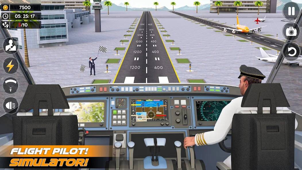 Скачать Airplane Flight Simulator 2023 (Разблокировано все) на Андроид