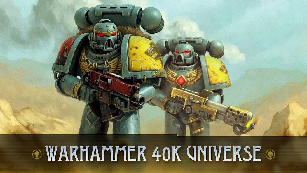 Скачать Warhammer 40,000: Space Wolf (Много монет) на Андроид