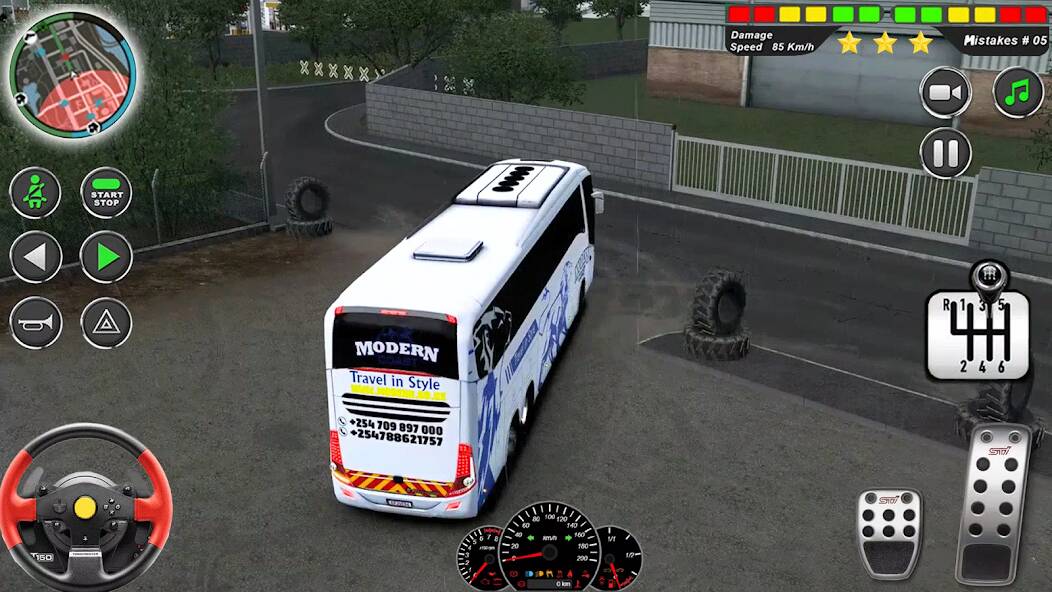 Скачать Euro Bus Driving Simulator (Много денег) на Андроид