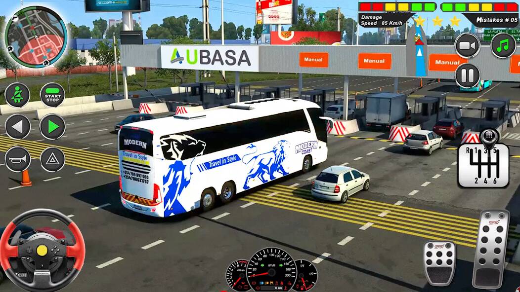 Скачать Euro Bus Driving Simulator (Много денег) на Андроид
