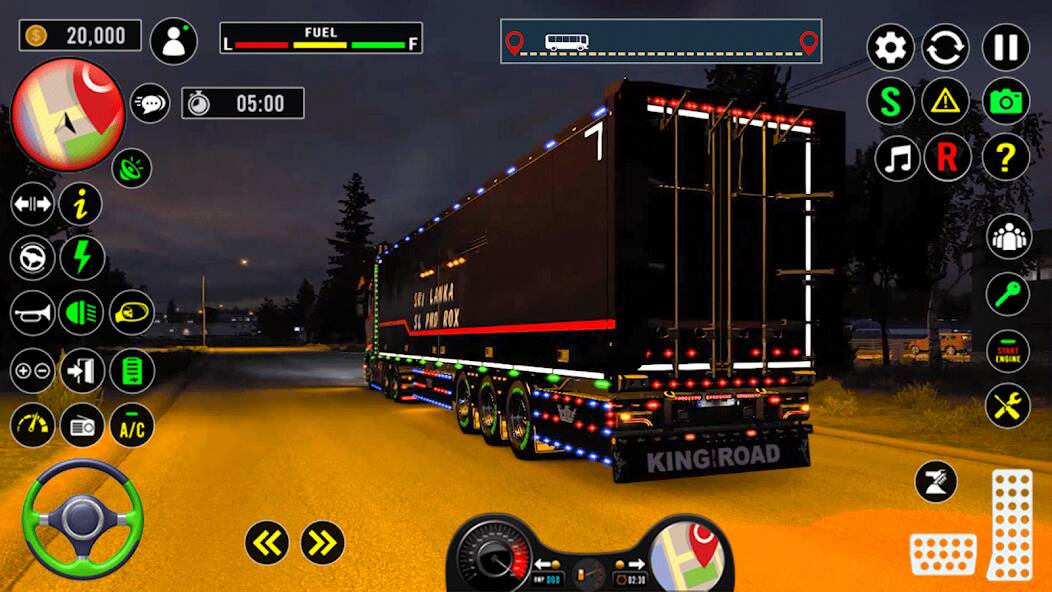  US Truck City Transport Sim 3d ( )  