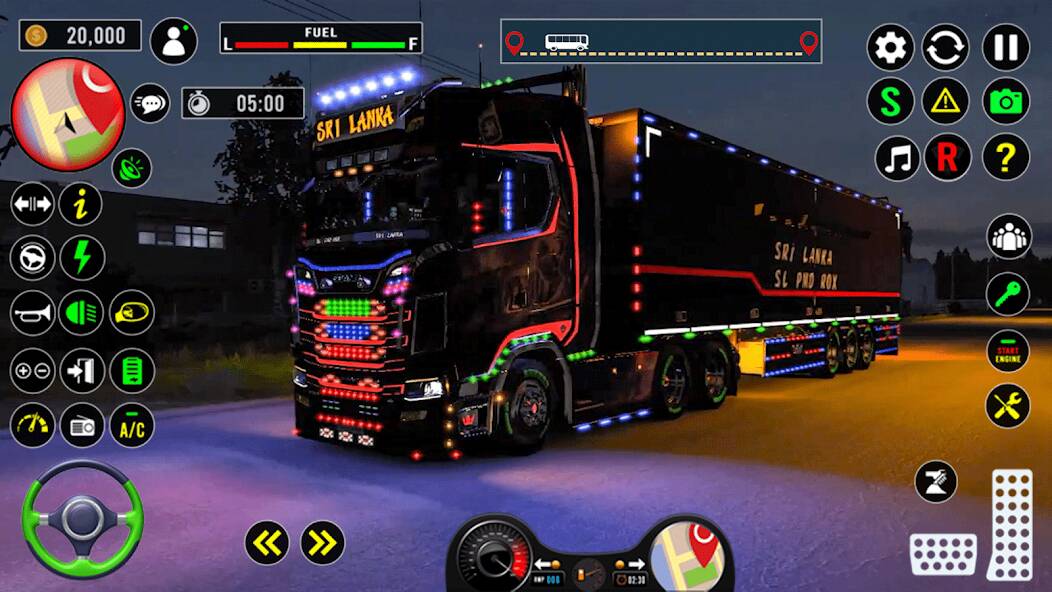  US Truck City Transport Sim 3d ( )  