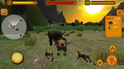 Скачать взломанную Lion Quest Simulator (Мод все открыто) на Андроид
