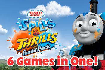 Скачать взломанную Thomas & Friends:SpillsThrills (Мод все открыто) на Андроид